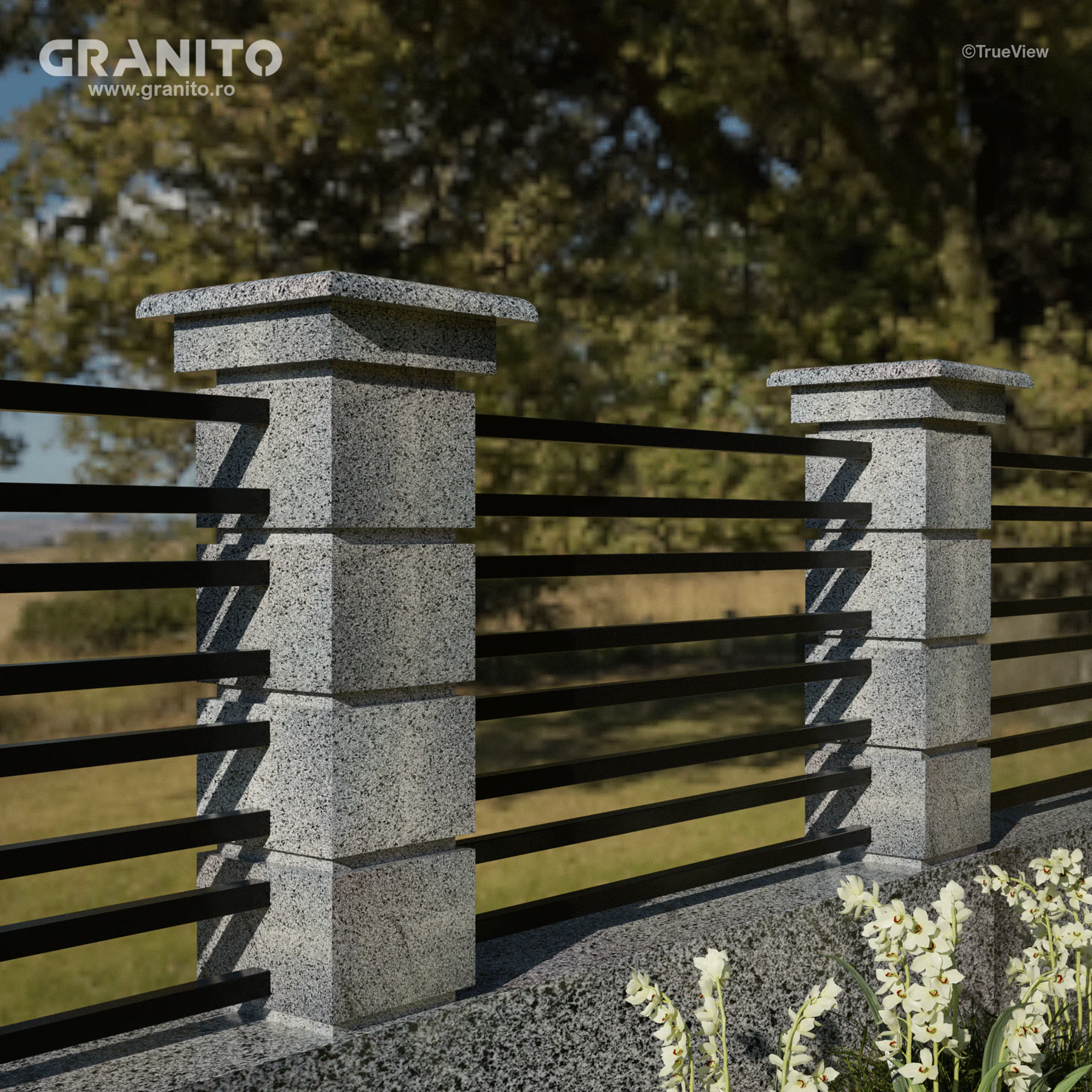 Capace pentru Gard Granit New Halayeb - Image 5