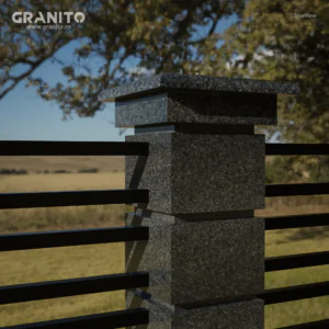 Capace pentru Gard Granit Nero Africa - Image 2