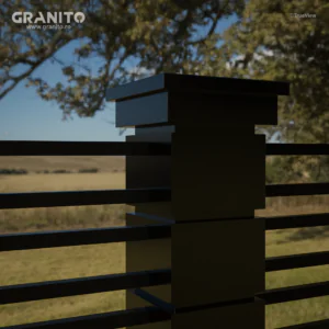 Capace pentru Gard Granit Negru Absolut - Image 2