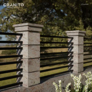 Capace pentru Gard Granit Ivory Brown - Image 5