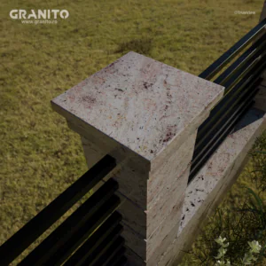 Capace pentru Gard Granit Ivory Brown - Image 4