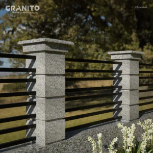 Capace pentru Gard Granit Bianco Sardo Lustruit - Image 5