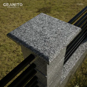 Capace pentru Gard Granit Bianco Sardo Lustruit - Image 4