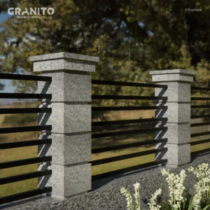Capace pentru Gard Granit Bianco Sardo Lustruit - Image 2