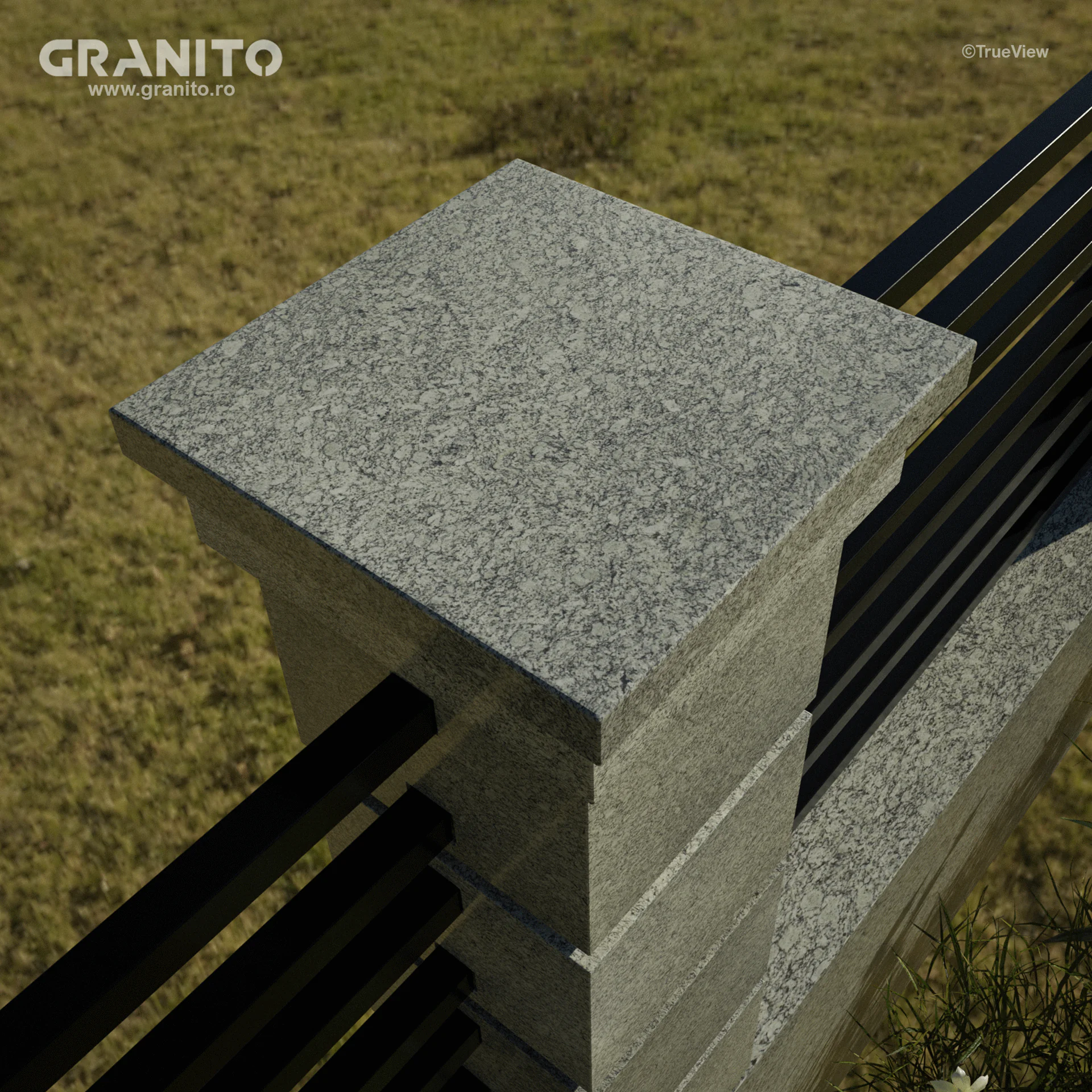 Capace pentru Gard Granit Bianco Fiesta - Image 4