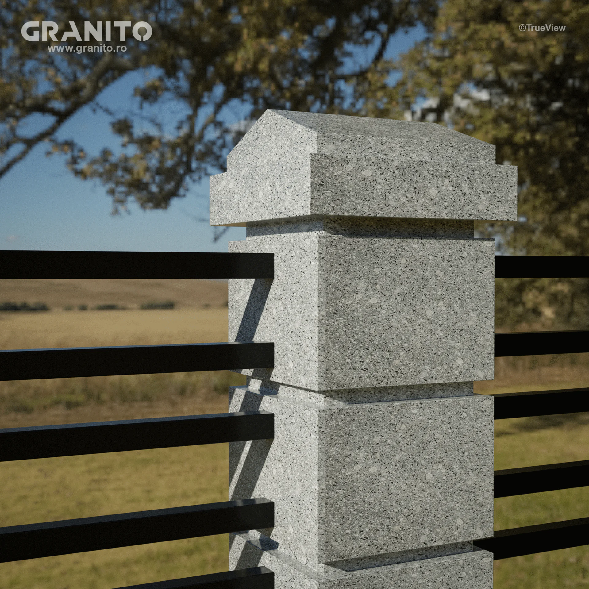 Capace pentru Gard Andezit Pietroasa - Image 4