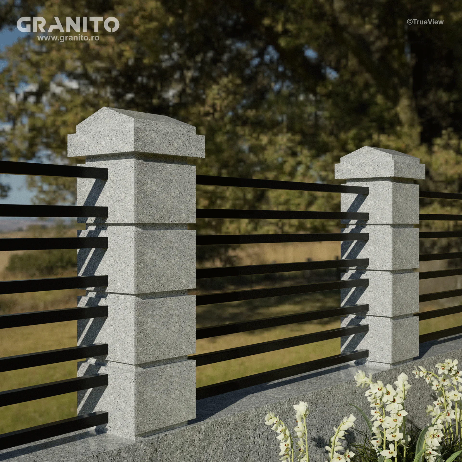 Capace pentru Gard Andezit Pietroasa - Image 5