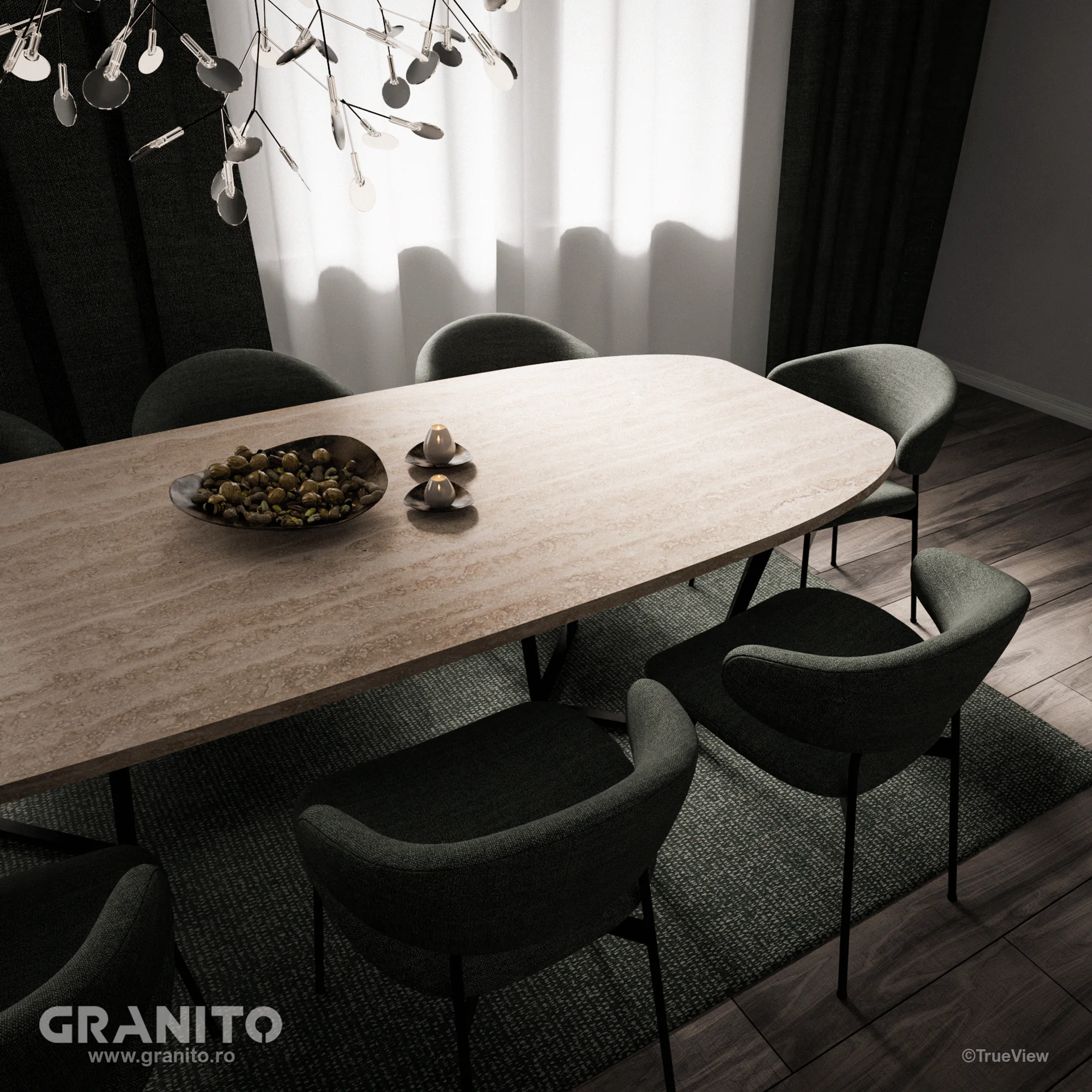 Mese Travertin Clasic Vein Cut - Image 4