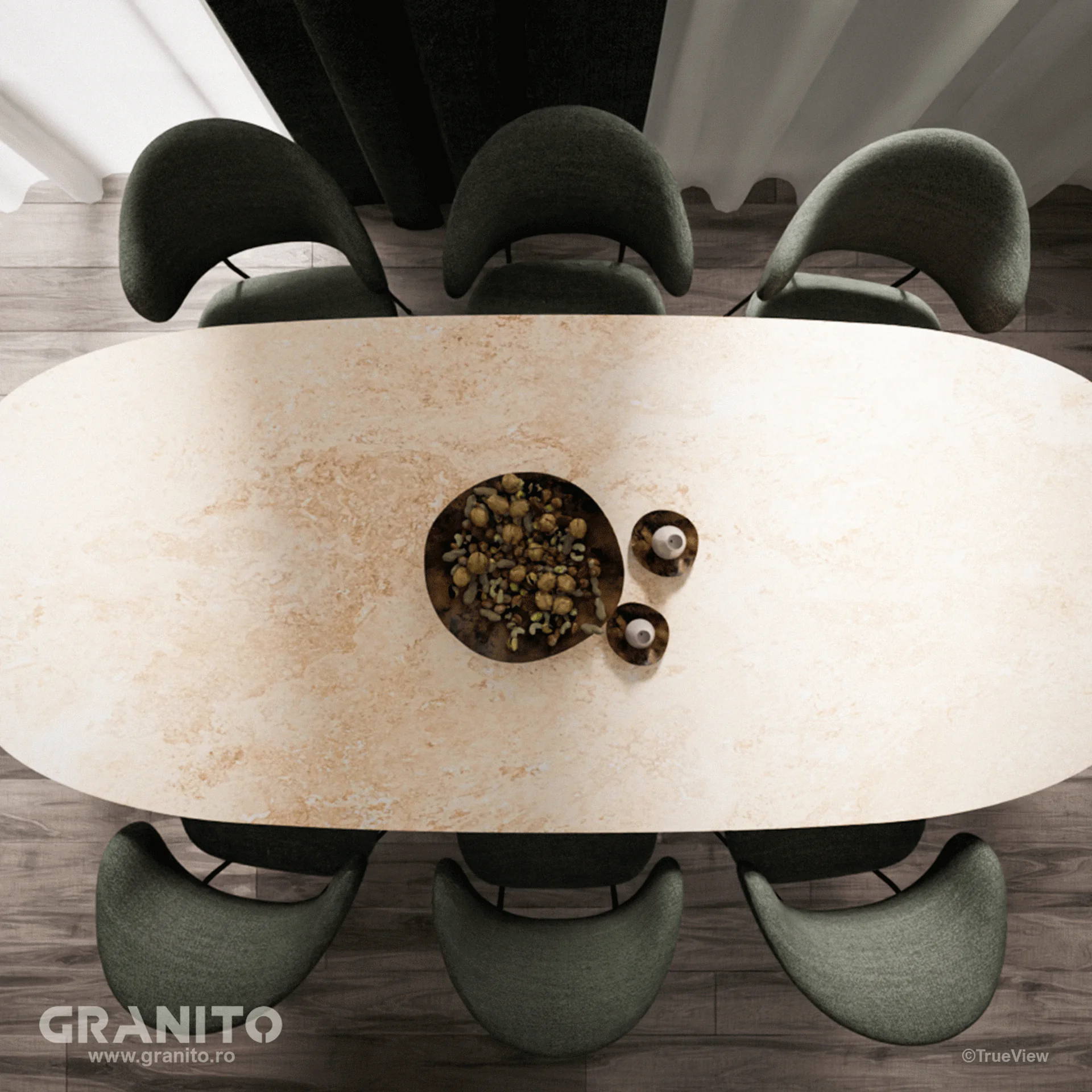 Mese Travertin Clasic Cross Cut - Image 3