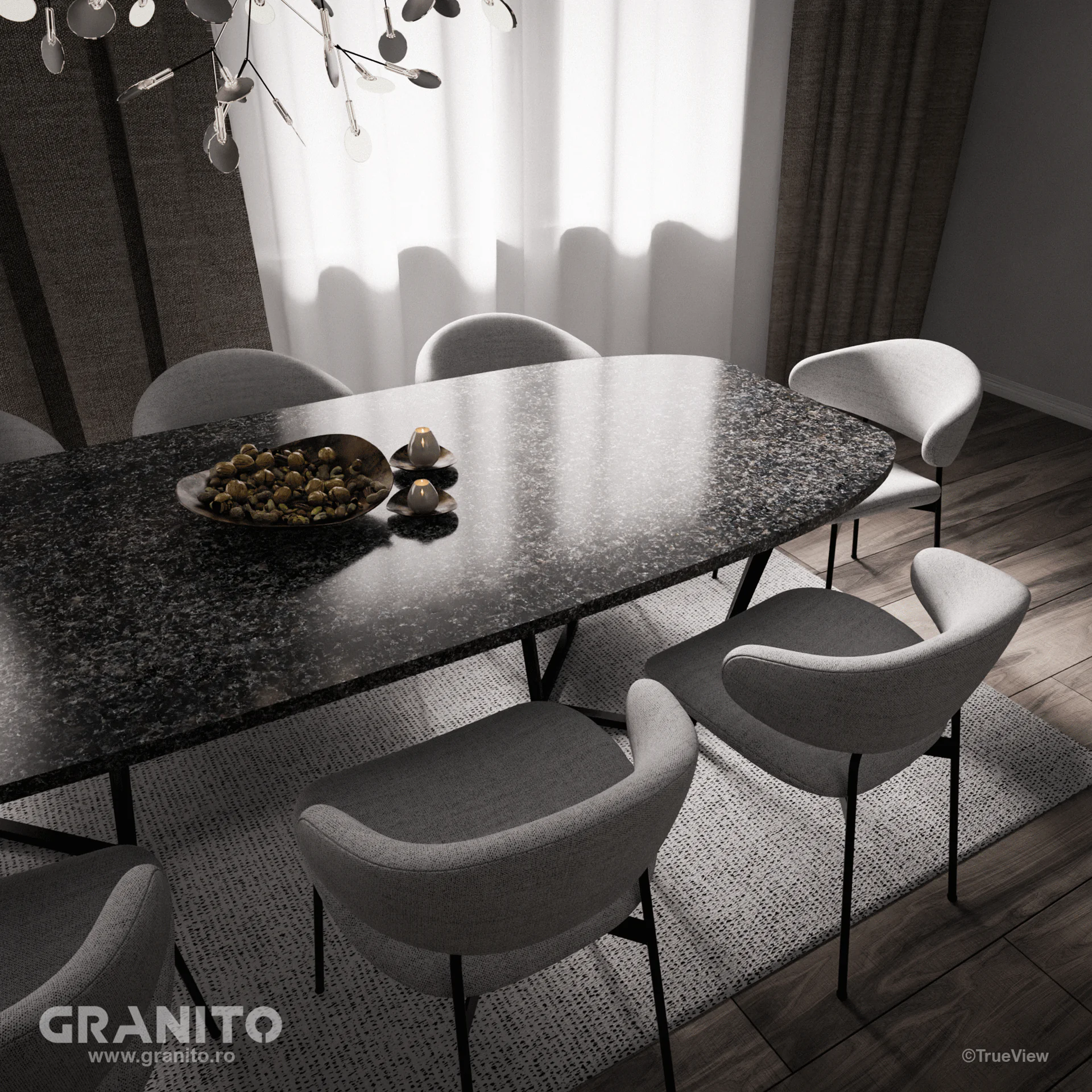 Mese Granit Nero Africa - Image 3