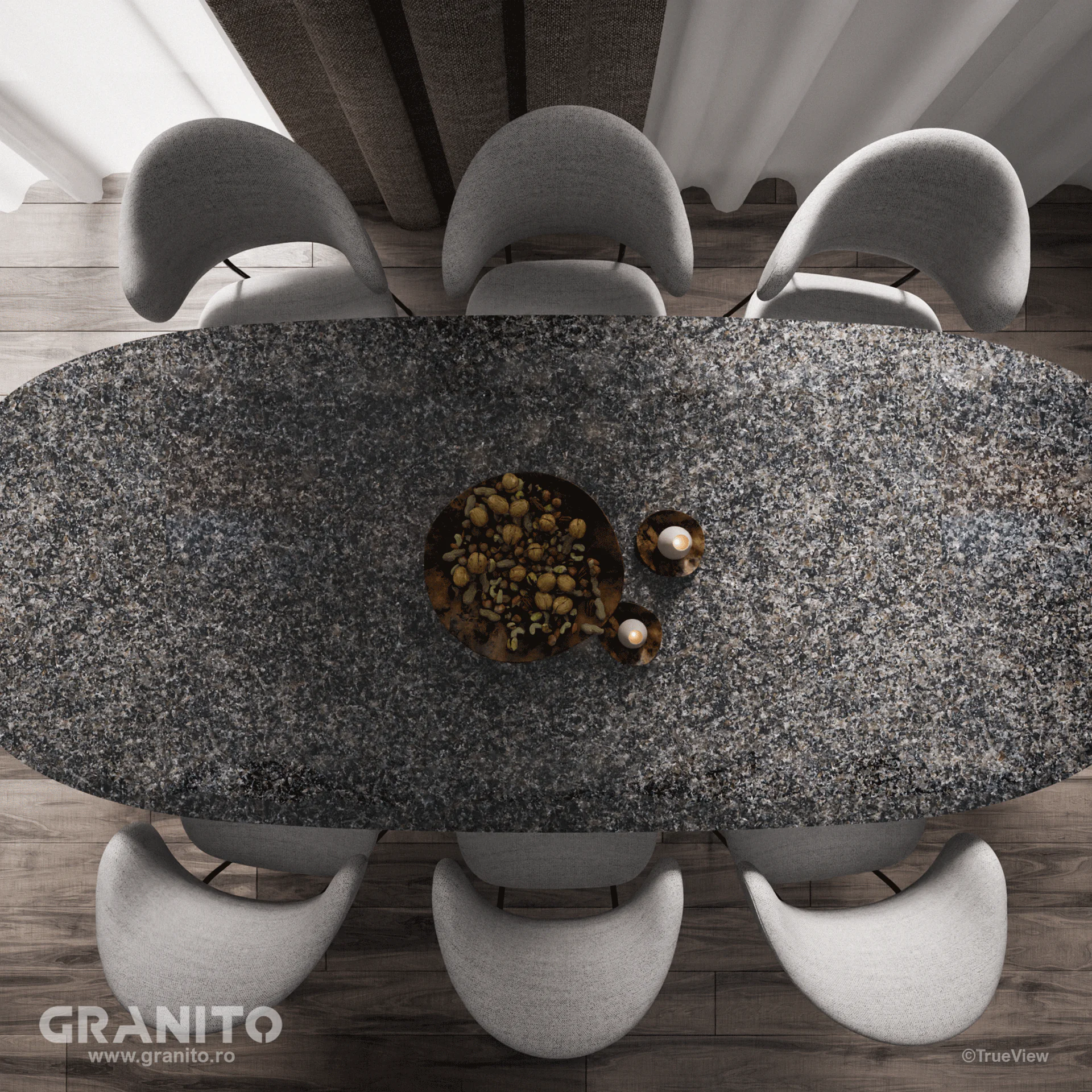 Mese Granit Nero Africa - Image 2