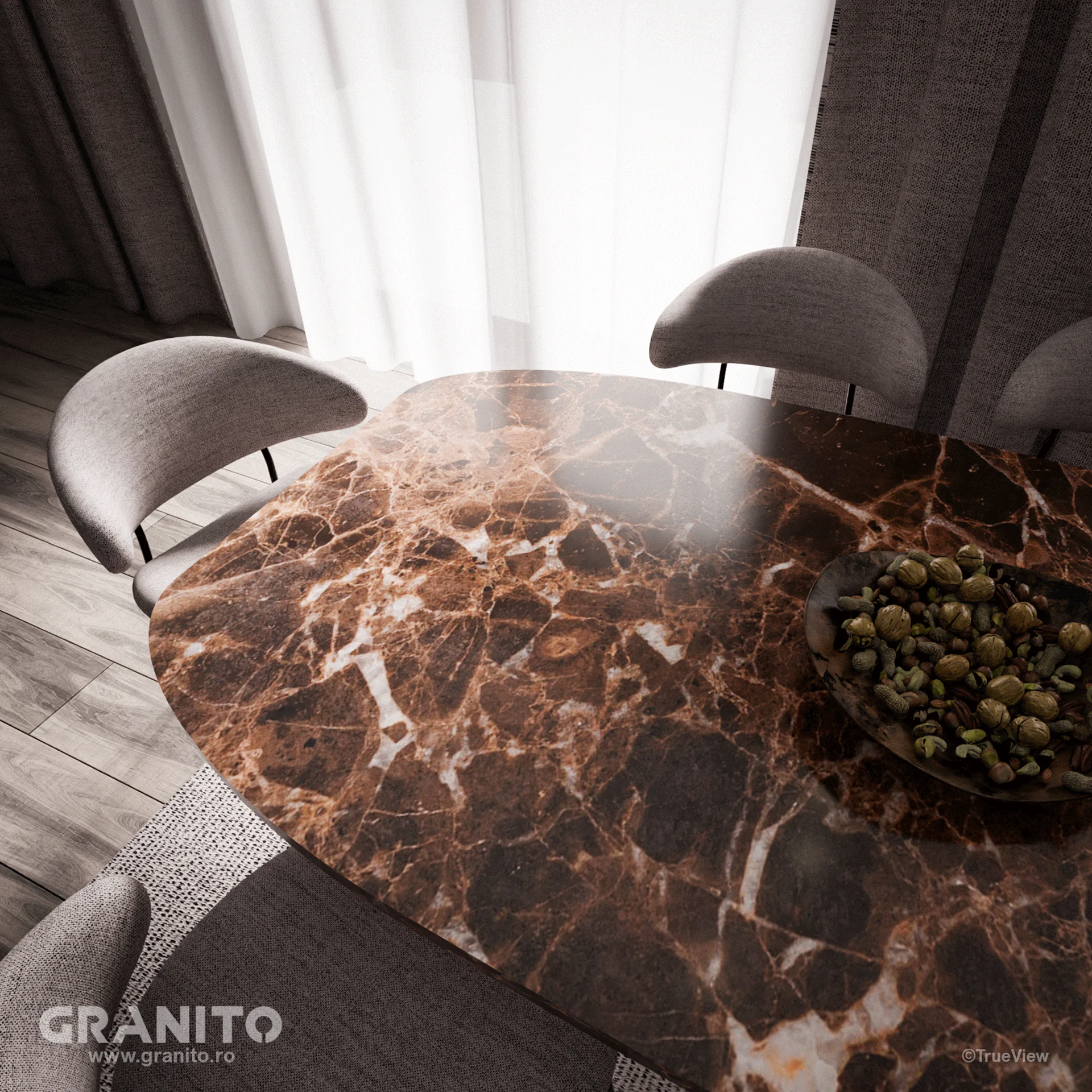 Marmură Emperador Dark - Image 2