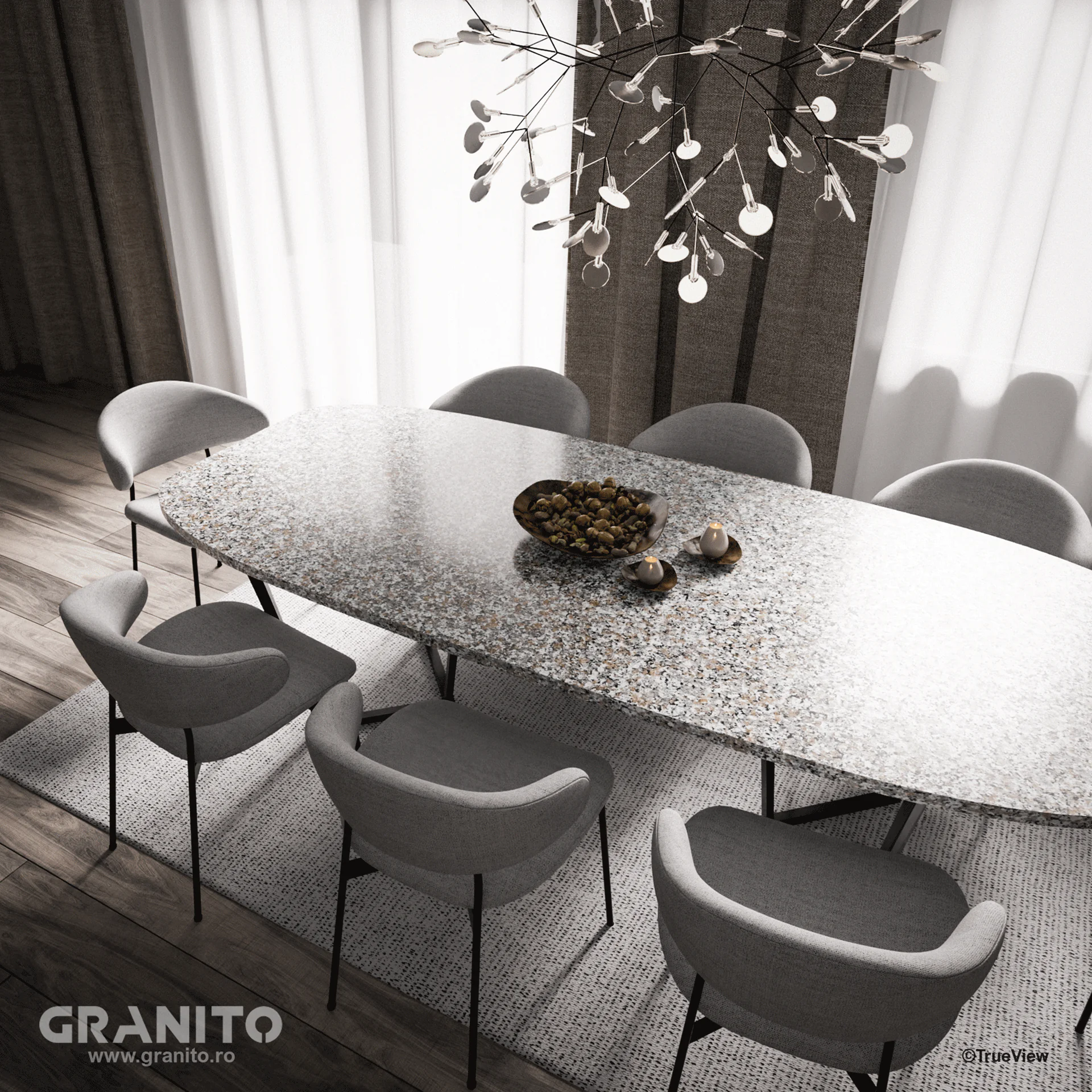 Mese Granit Rosa Beta - Image 2