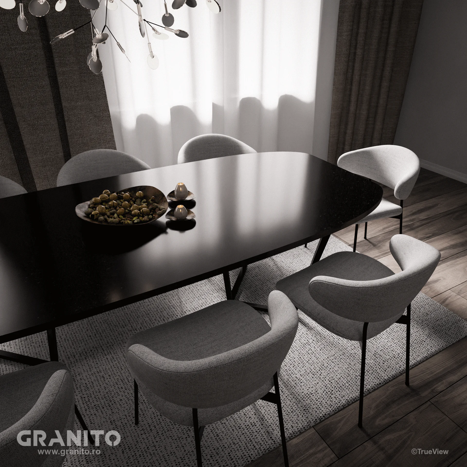 Mese Granit Negru Absolut - Image 4