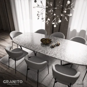 Mese Granit Bianco Sardo Lustruit