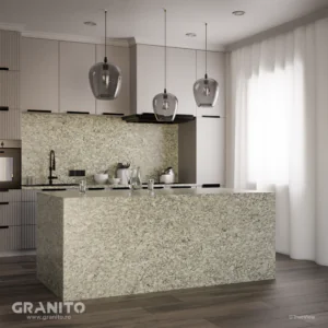 Blaturi de Bucătărie și Insule Granit Bianco Fiesta - Image 4