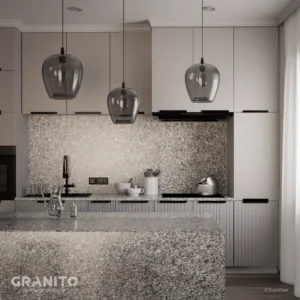 Blaturi de Bucătărie și Insule Granit Bianco Sardo Lustruit - Image 3