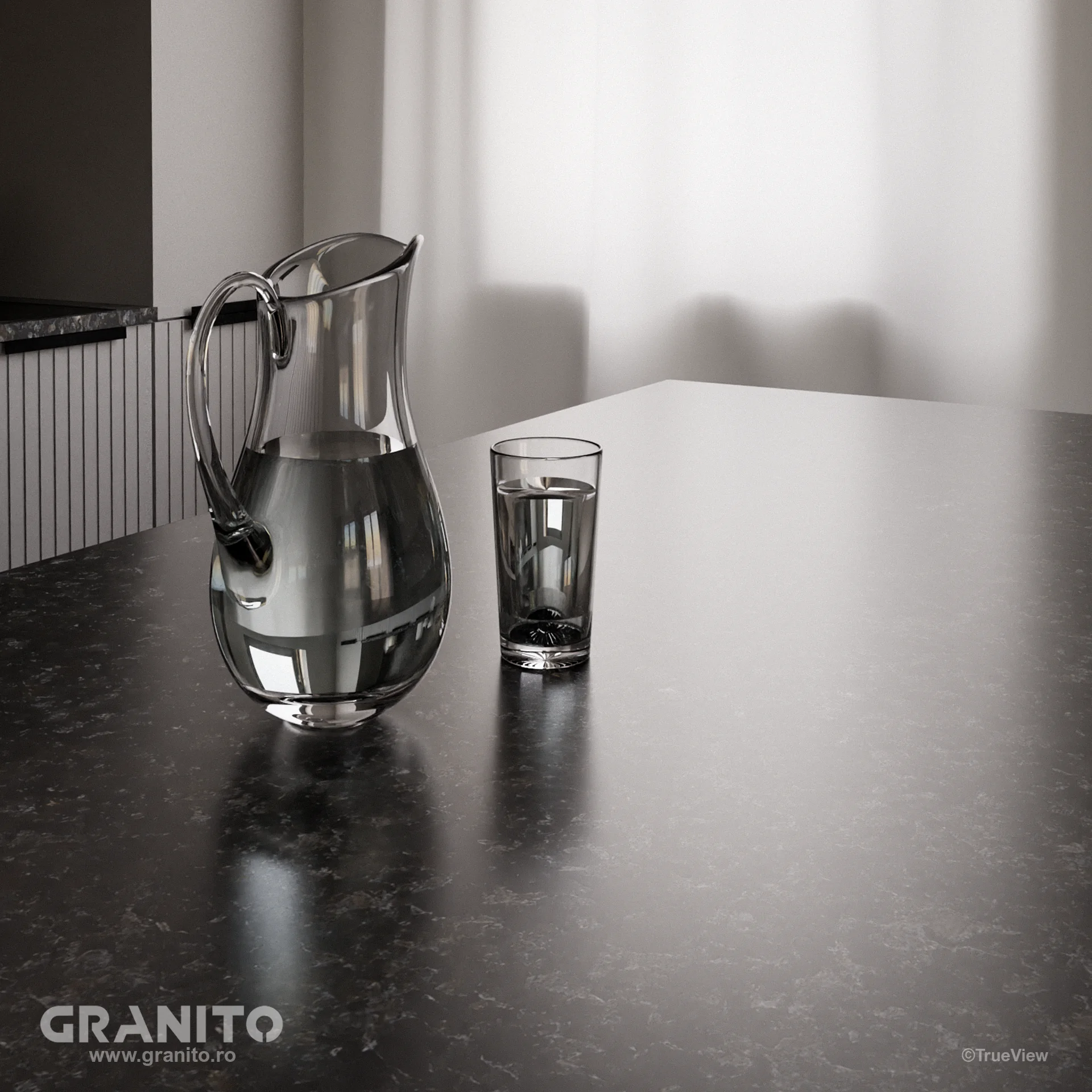 Blaturi de Bucătărie și Insule Granit Nero Africa - Image 3