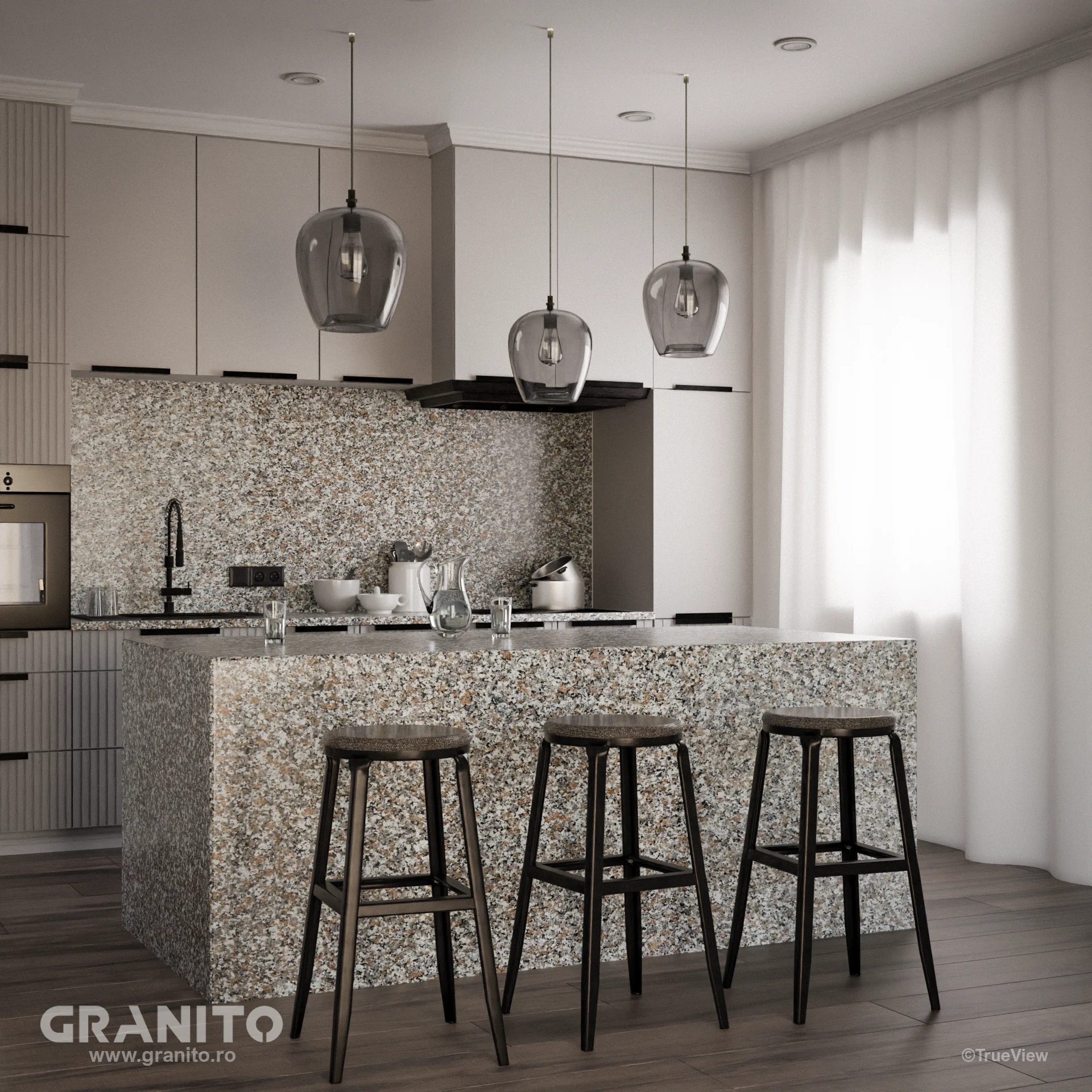 Blaturi de Bucătărie și Insule Granit Rosa Beta - Image 4