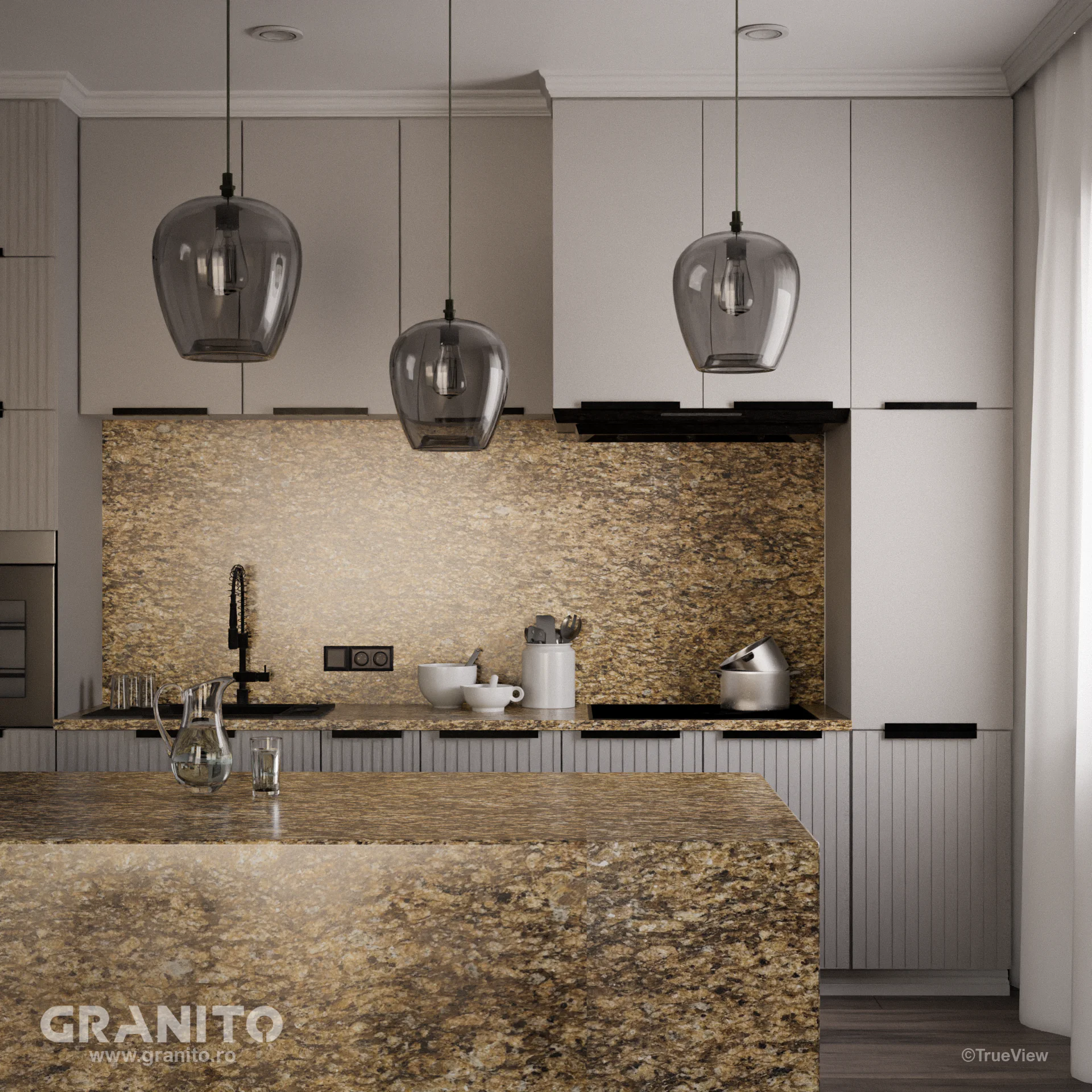 Blaturi de Bucătărie și Insule Granit Veneciatus - Image 1