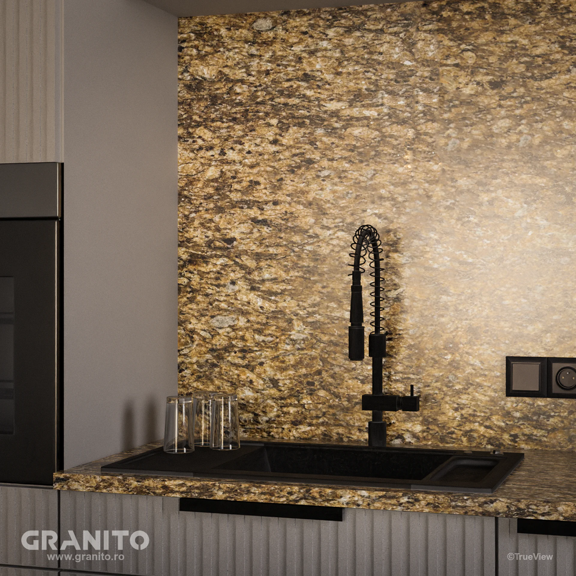 Blaturi de Bucătărie și Insule Granit Veneciatus - Image 2