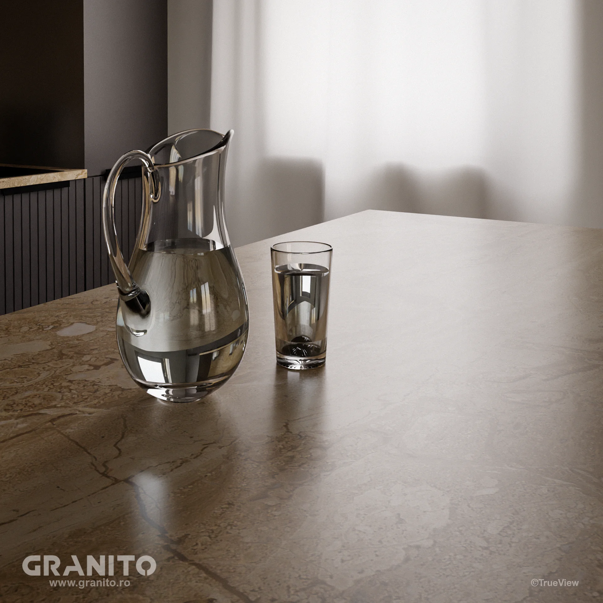 Blaturi de Bucătărie și Insule Marmură Breccia Sarda - Image 3