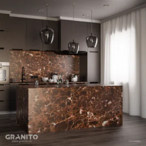 Blaturi de Bucătărie și Insule Marmură Emperador Dark - Image 4