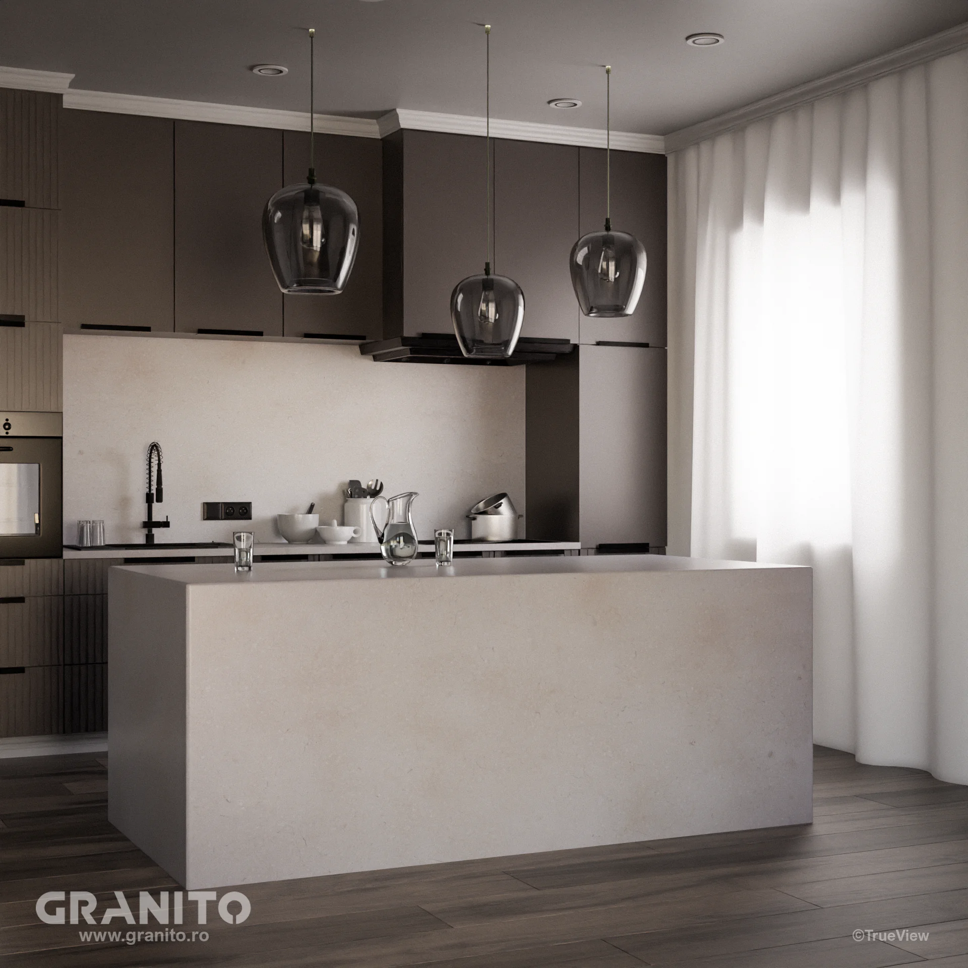 Blaturi de Bucătărie și Insule Marmură Galala - Image 4