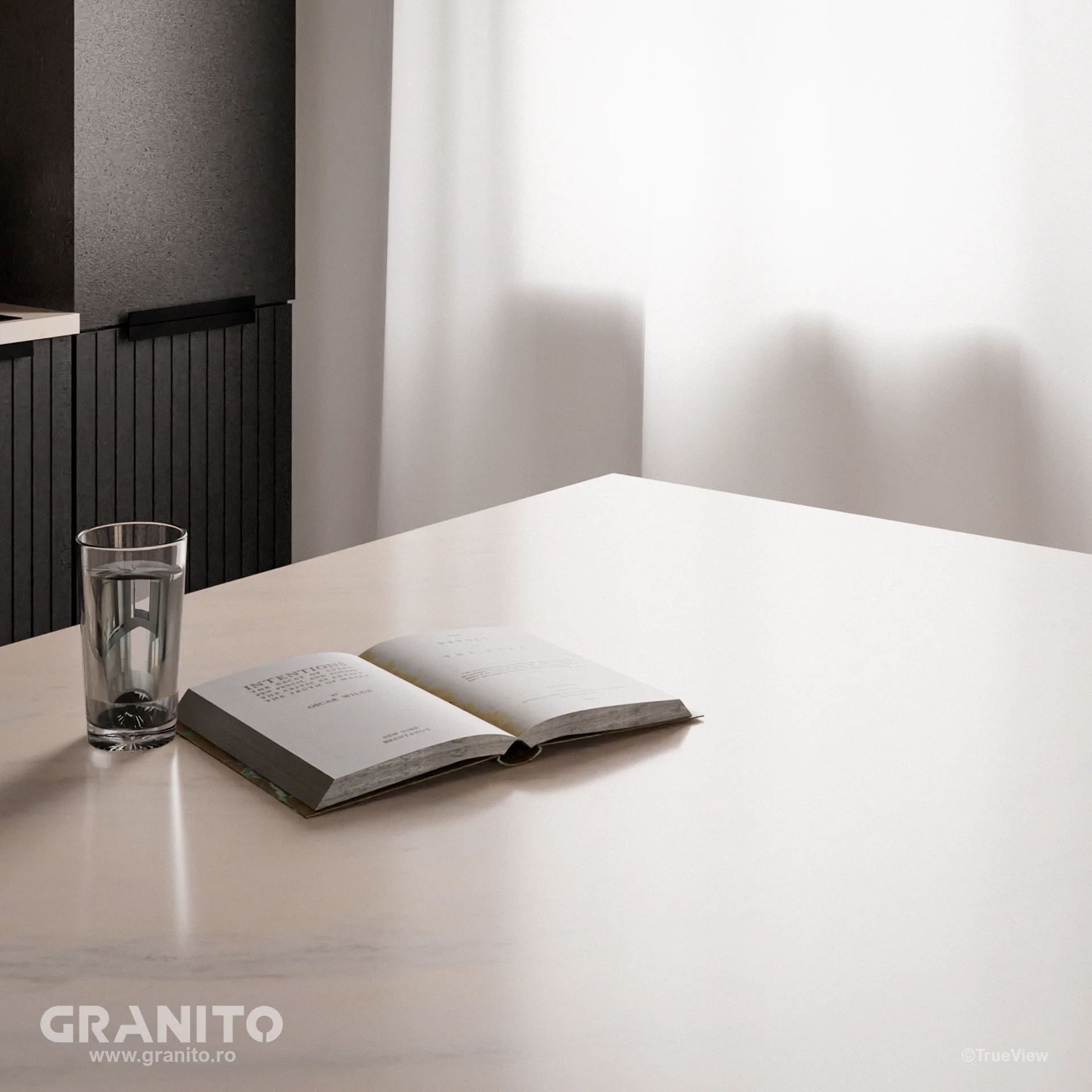 Blaturi de Bucătărie și Insule Marmură Rușchița Alb-Gălbui - Image 2