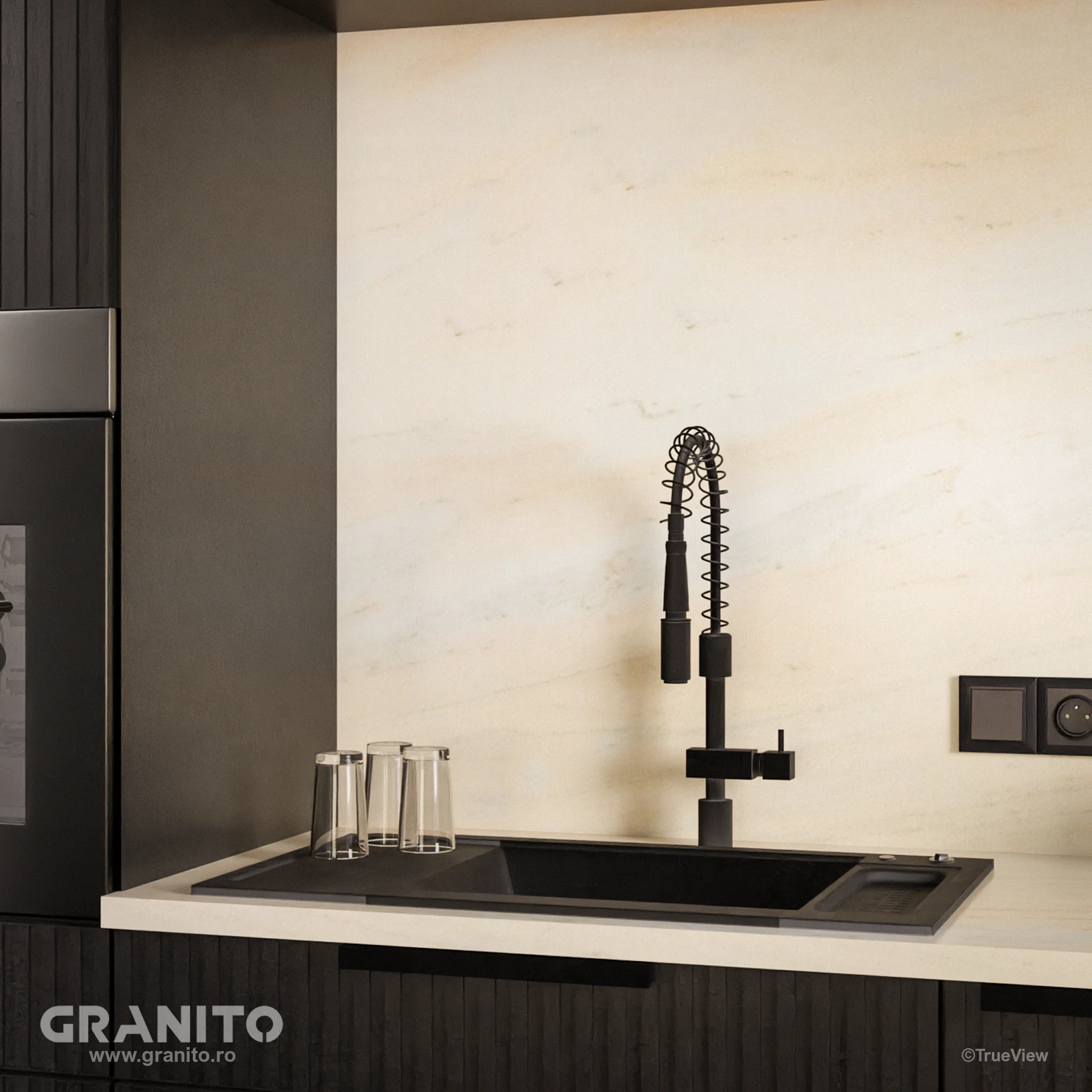 Blaturi de Bucătărie și Insule Marmură Rușchița Roz-Pal - Image 5