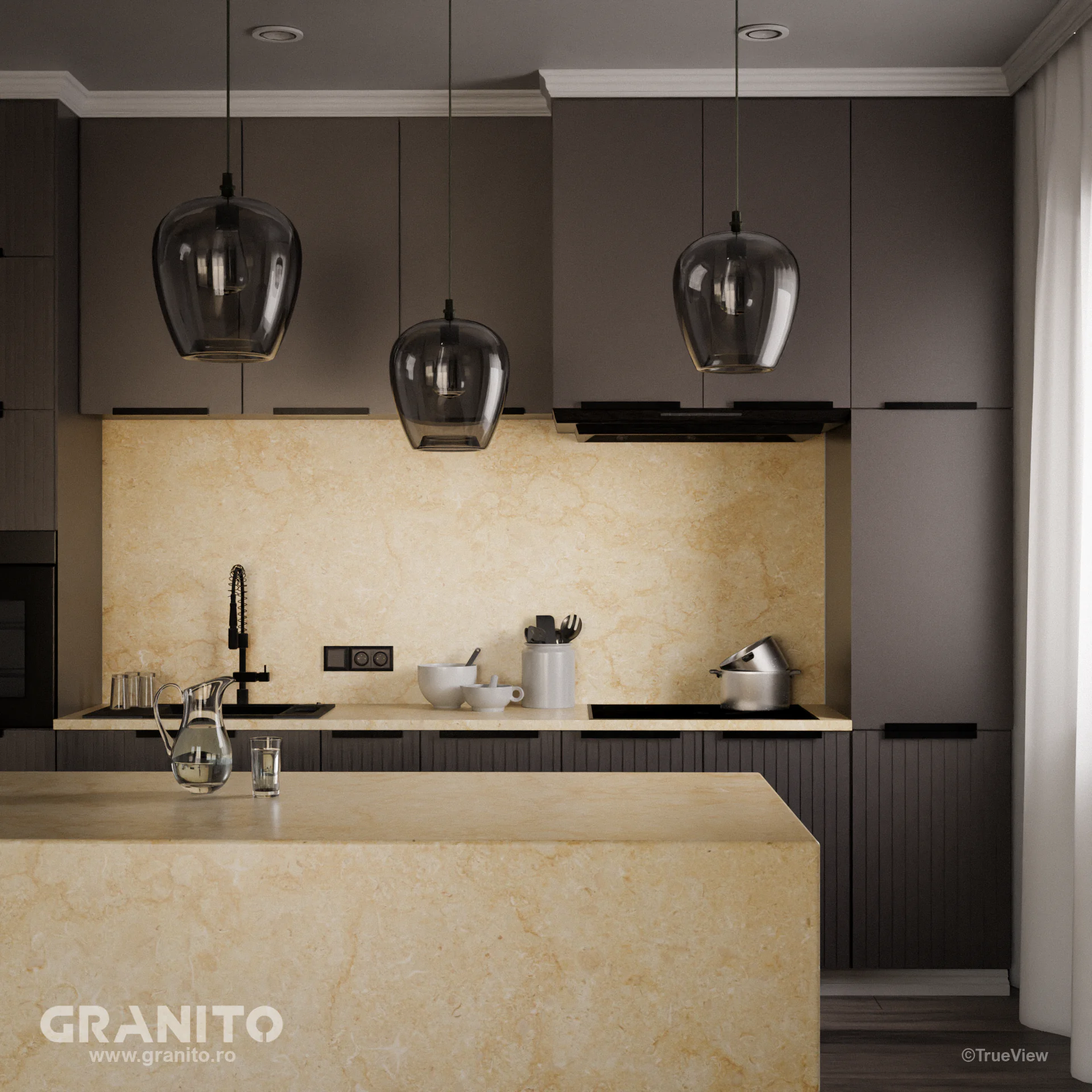 Blaturi de Bucătărie și Insule Marmură Sunny - Image 3