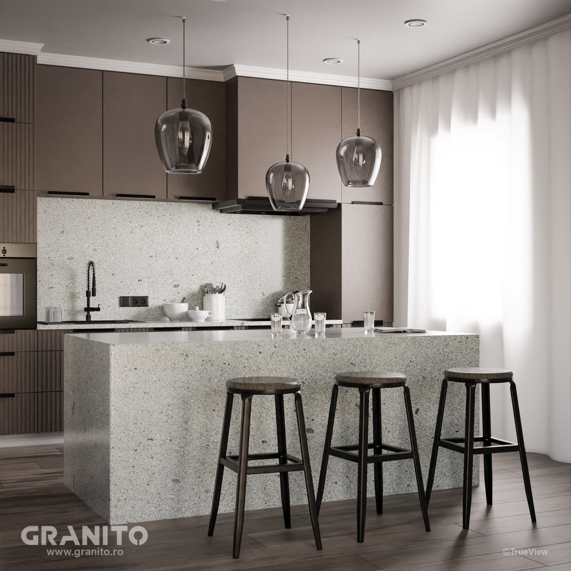 Blaturi de Bucătărie și Insule Andezit Ilva - Image 3