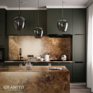 Blaturi de Bucătărie și Insule Travertin Noce Cross Cut - Image 3