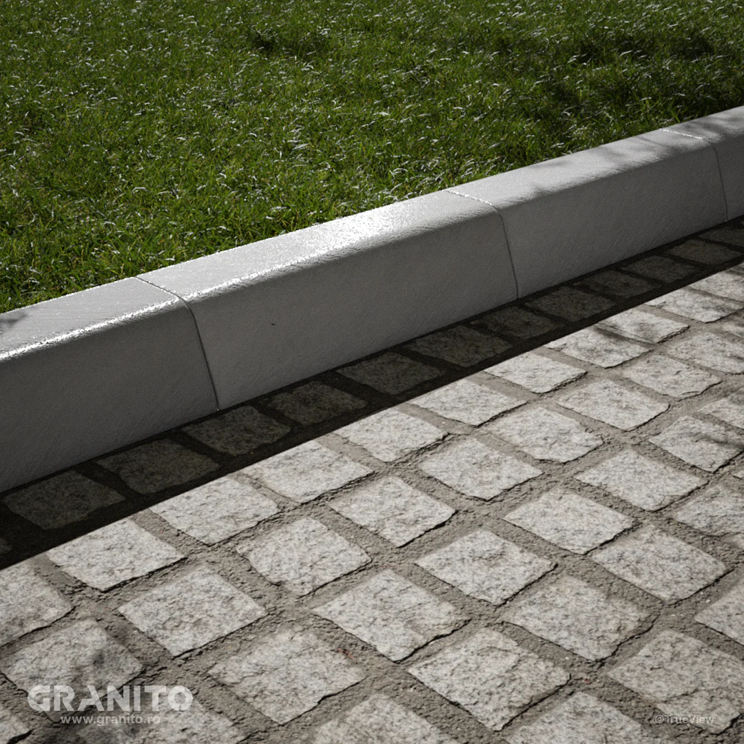 Borduri Marmură Rușchița Alb - Image 3