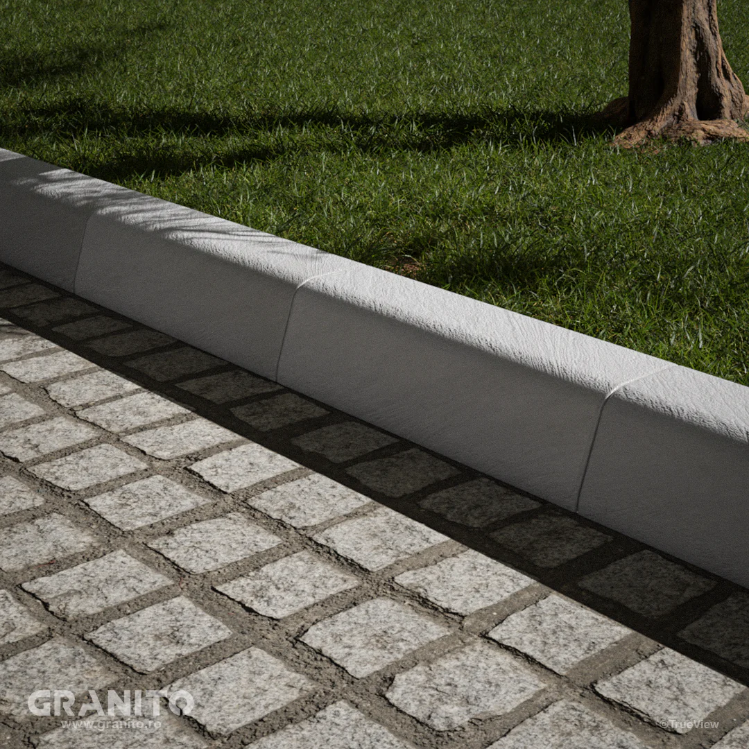 Borduri Marmură Rușchița Alb - Image 2