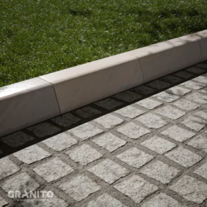 Borduri Marmură Rușchița Alb-Gălbui - Image 2