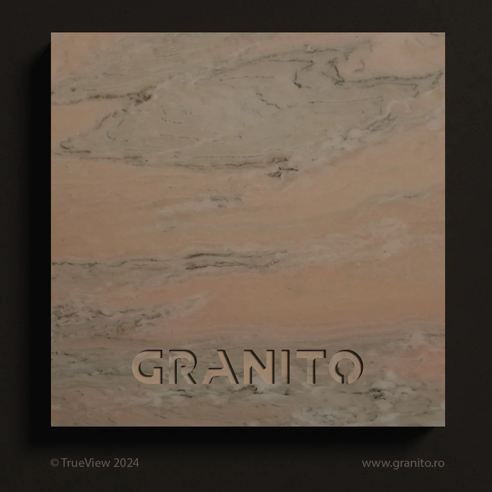 Accesorii pentru Duș Marmură Rușchița Roz-Intens - Image 6