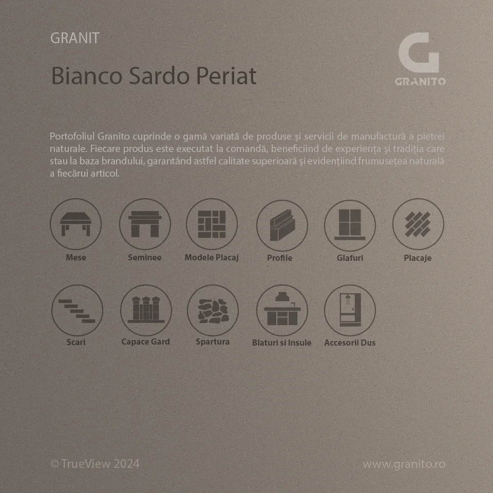Granit Bianco Sardo Periat - Image 5