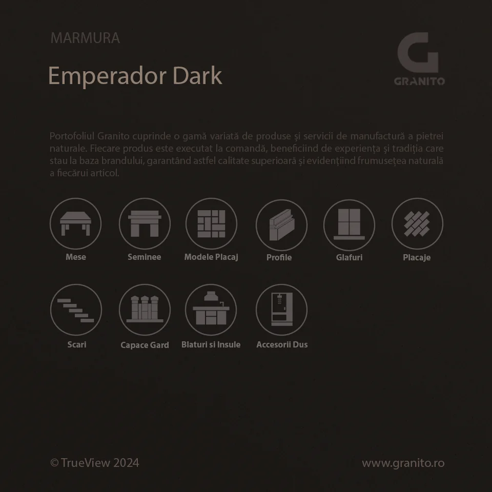 Marmură Emperador Dark - Image 5