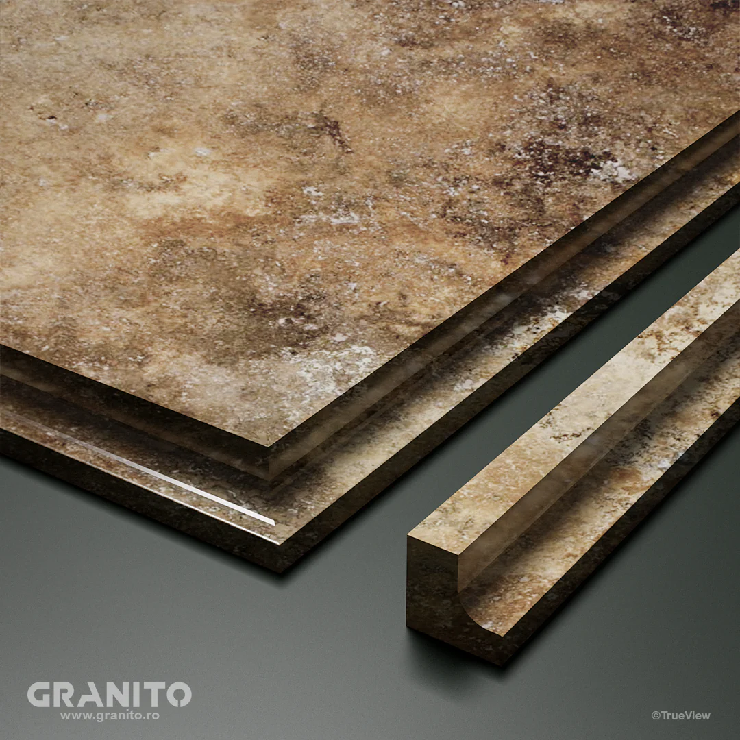 Profile Travertin Noce Cross Cut - Image 3