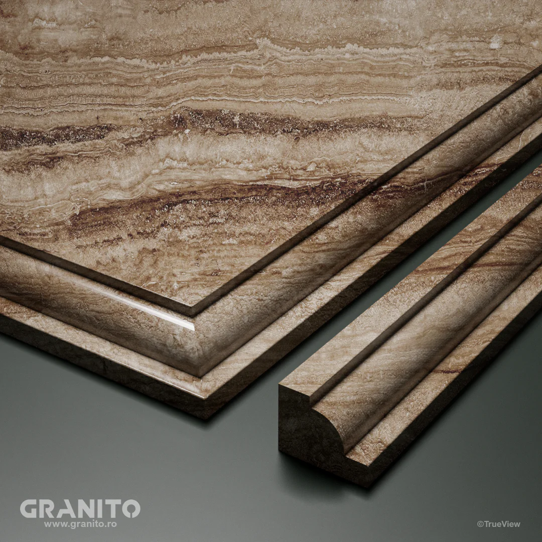 Profile Travertin Noce Vein Cut - Image 6