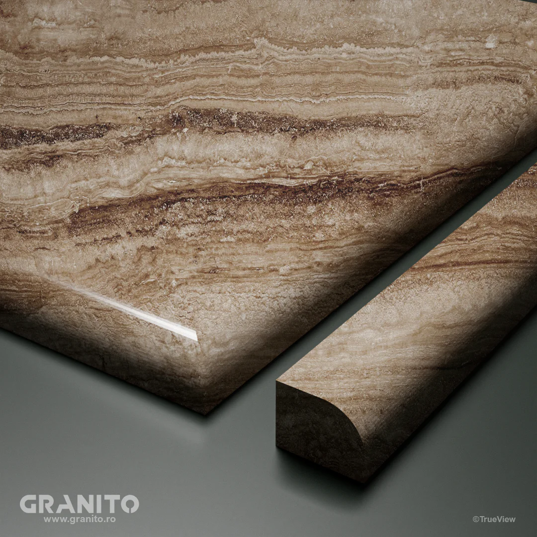 Profile Travertin Noce Vein Cut - Image 3