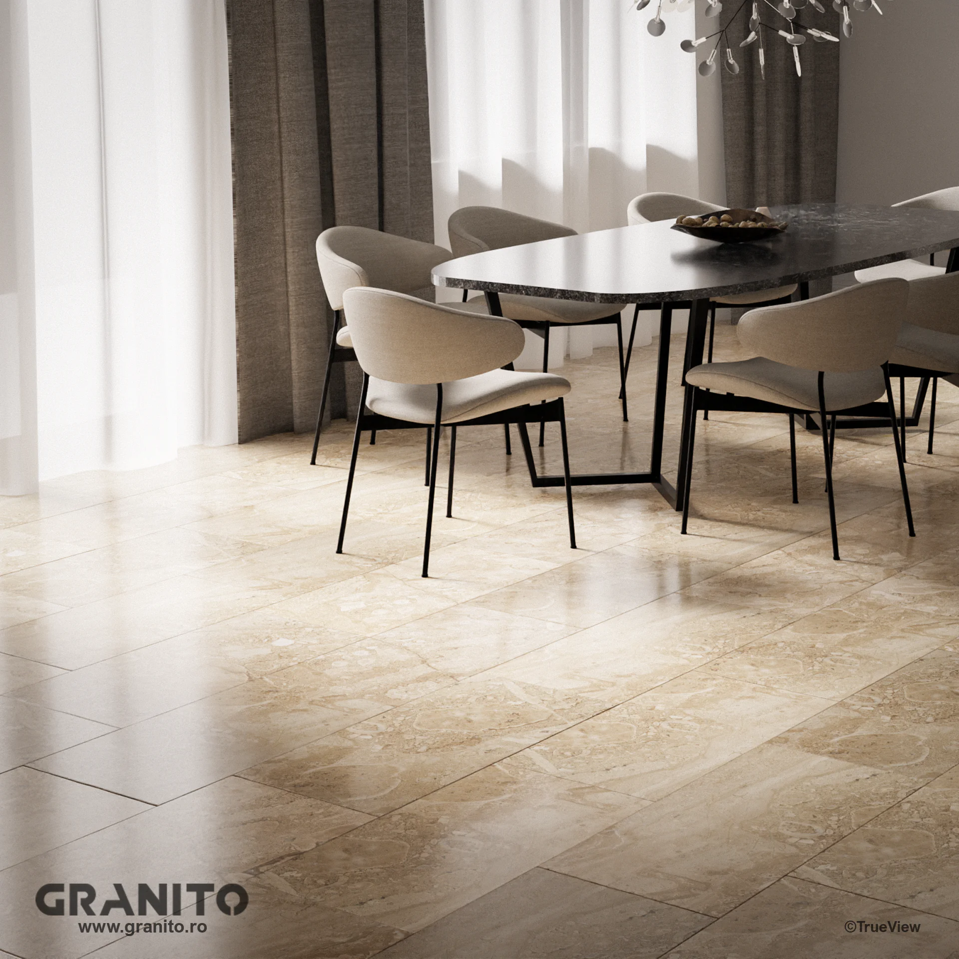 Placaje Interior Marmură Breccia Sarda - Image 3