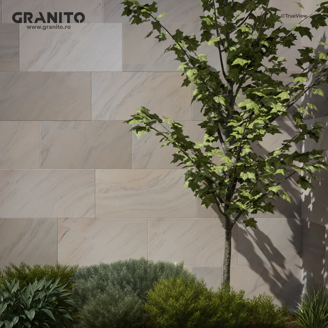 Placaje Exterior Marmură Rușchița Alb-Gălbui - Image 3