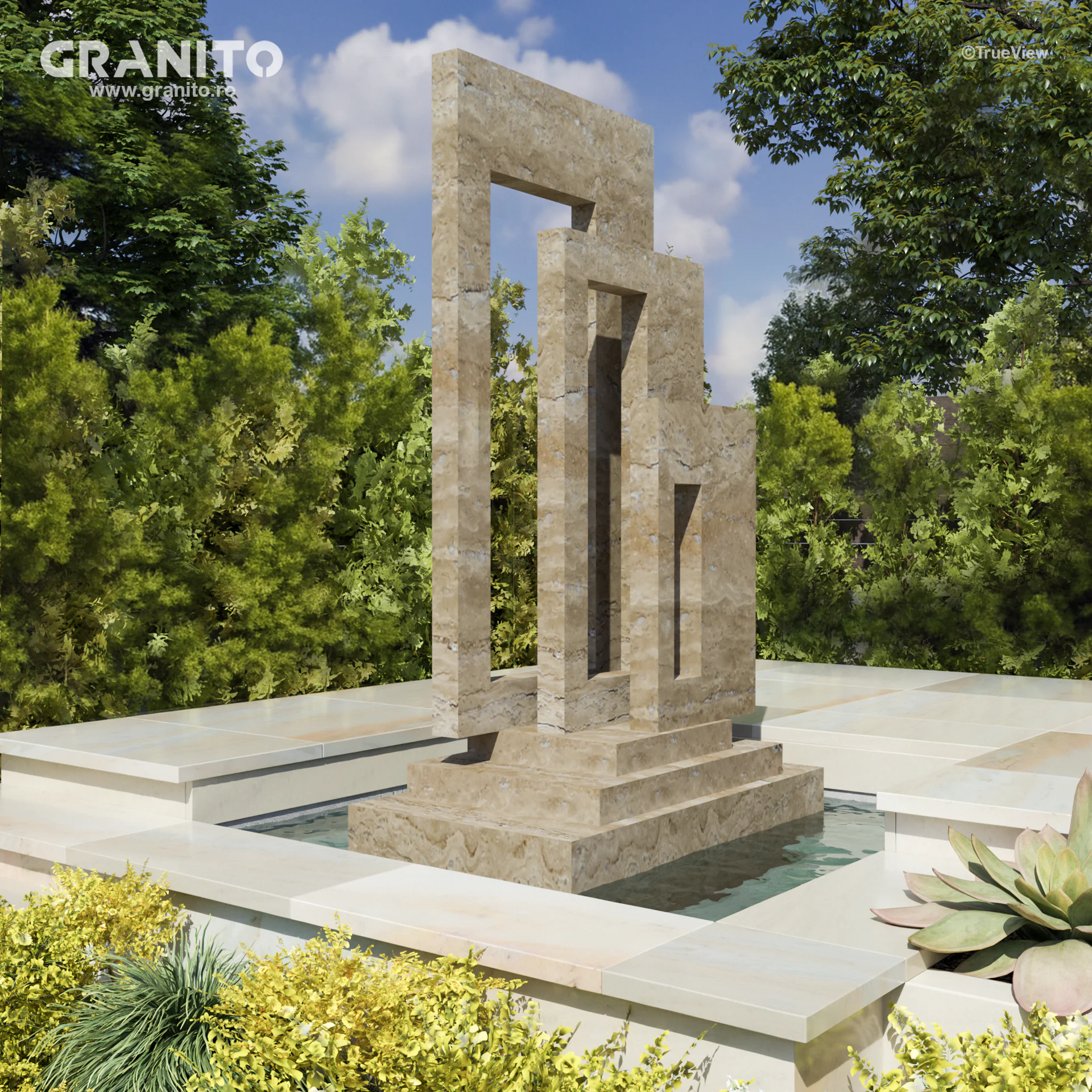 Monumente Travertin Clasic Vein Cut - Image 3