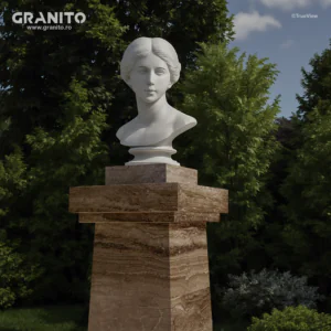 Monumente Travertin Noce Vein Cut - Image 4