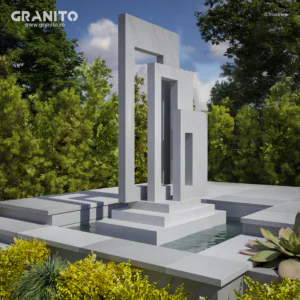 Monumente Marmură Rușchița Alb - Image 3