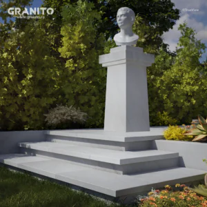 Monumente Marmură Rușchița Alb - Image 2