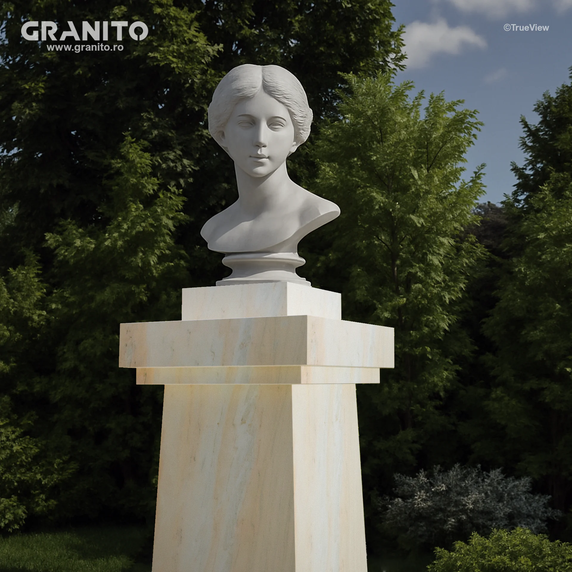 Monumente Marmură Rușchița Roz-Pal - Image 4