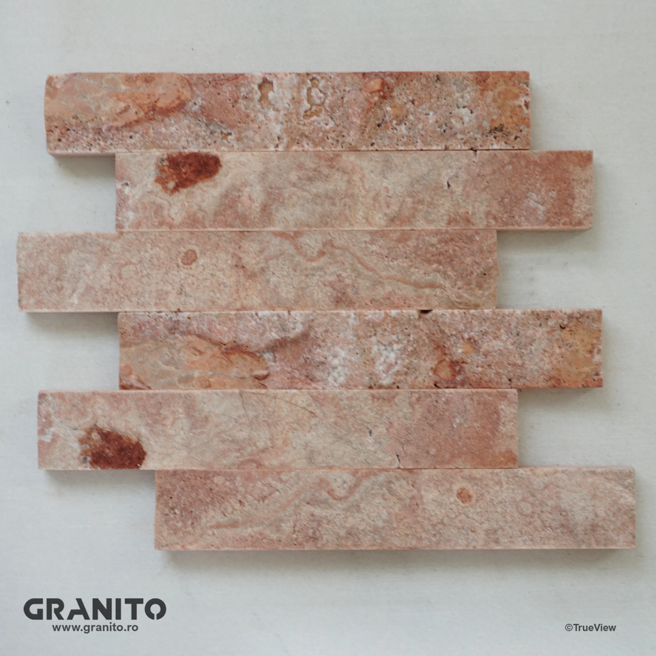 Șpalțuri Travertin Roșu - Image 2